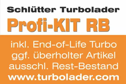 SCHLÜTTER TURBOLADER 166-01890EOL